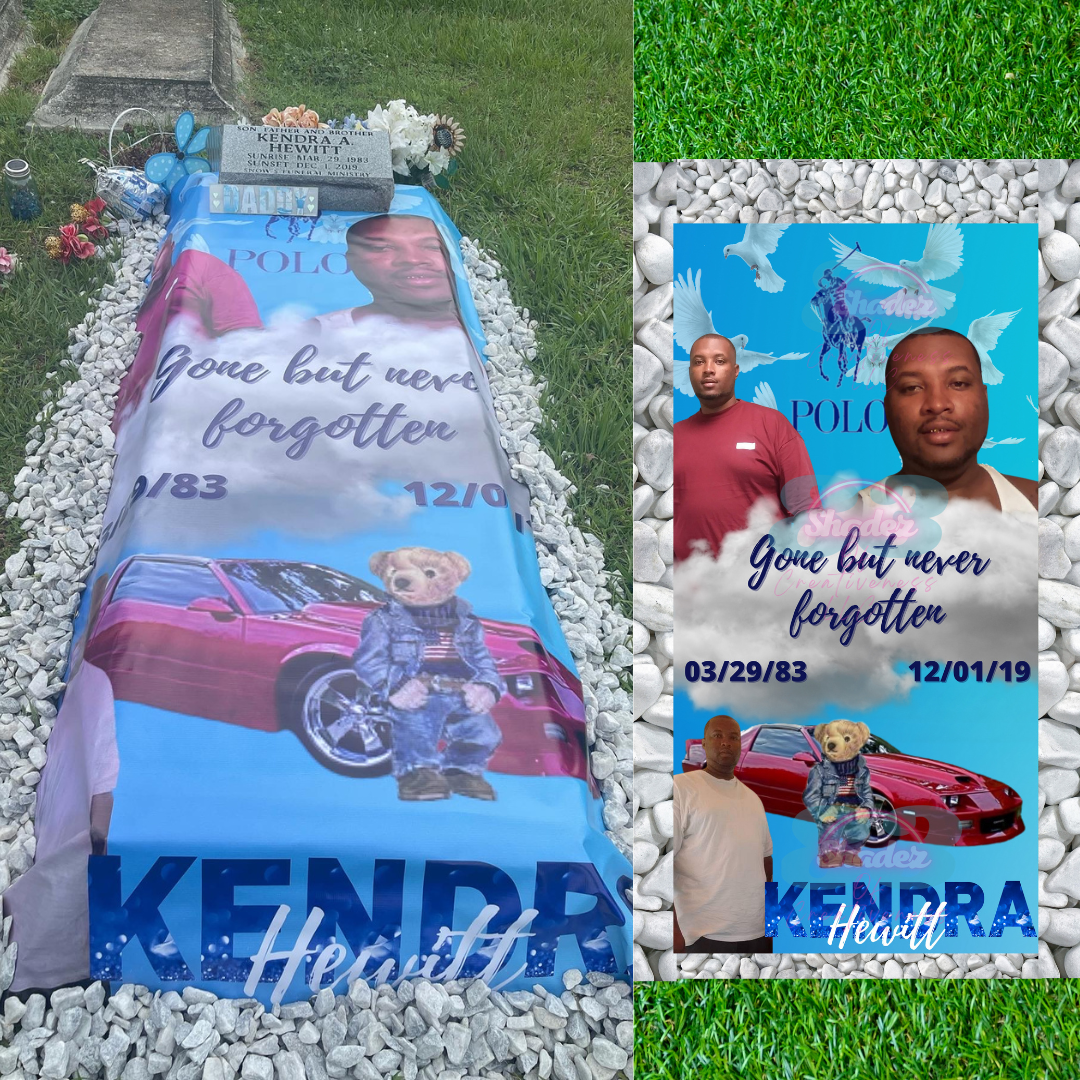 Grave covering (blanket)